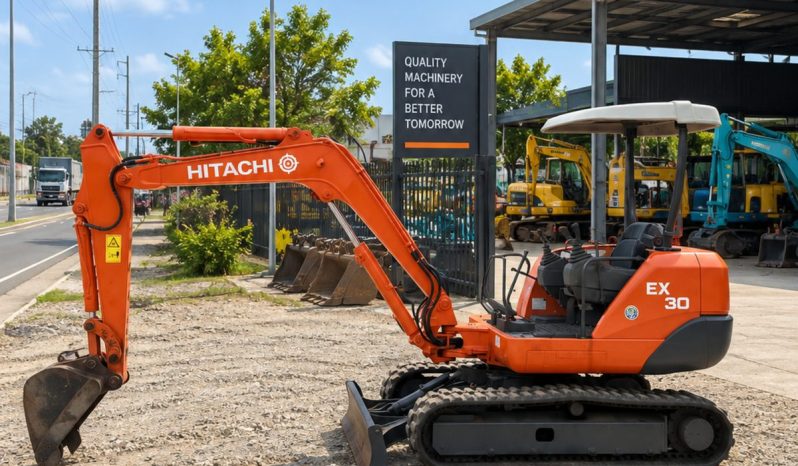 
								Used Hitachi EX30 Mini Excavator (3 Ton) for Sale in Malaysia full									